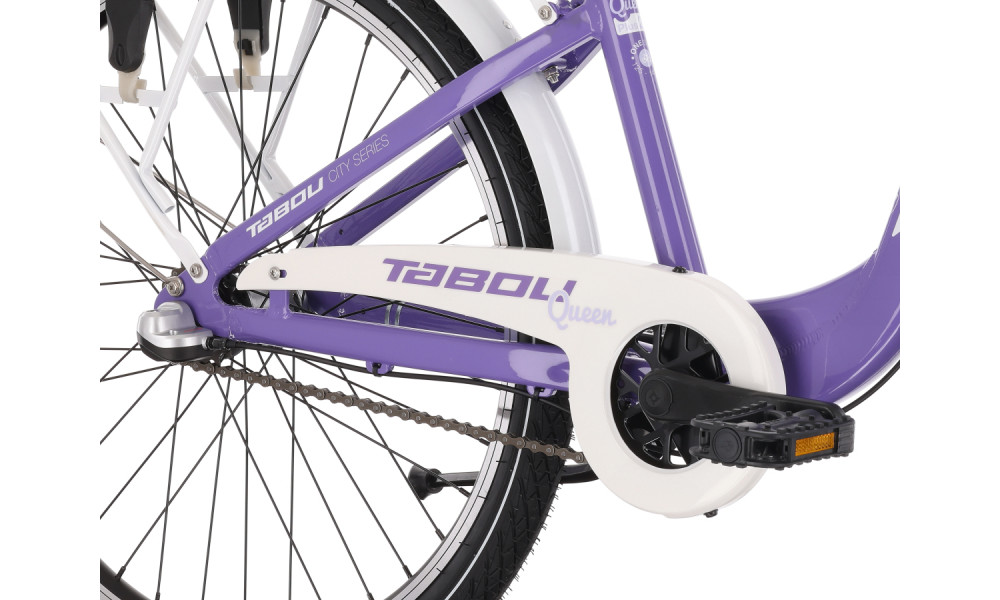 Jalgratas Tabou Queen 24 Plus purple-white - 3
