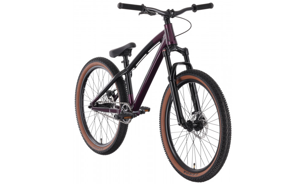 Jalgratas Tabou Tabspin JR 24 purple-black - 2