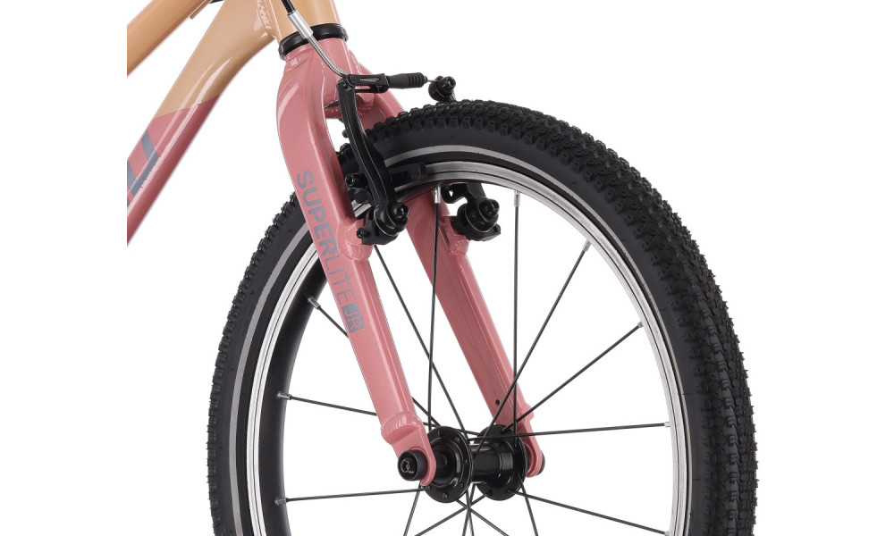 Jalgratas Tabou Superlite JR 18 W coral-pink - 4