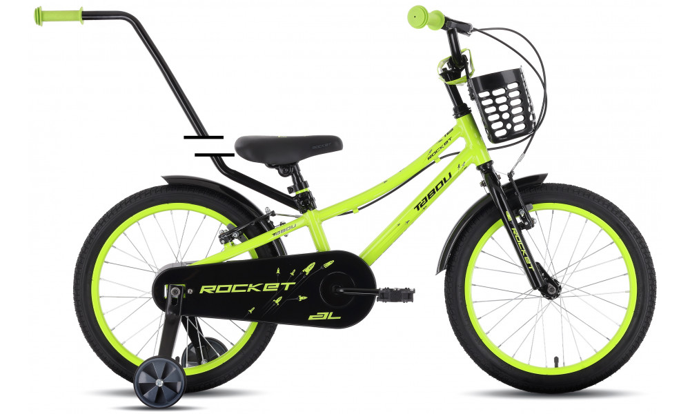 Jalgratas Tabou Rocket AL 18 green-grey - 1