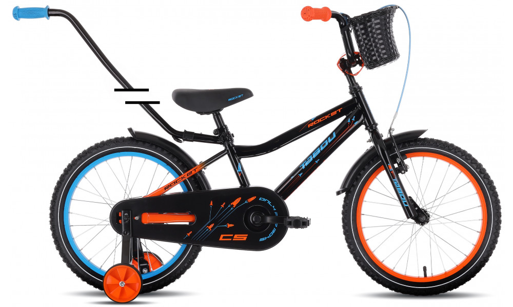 Jalgratas Tabou Rocket CS 18 black-orange - 1