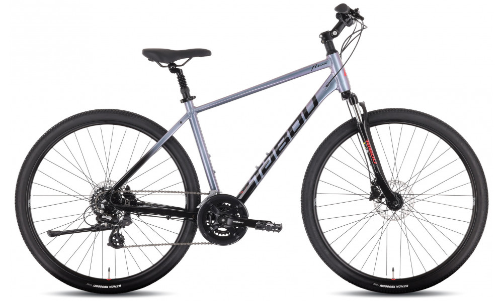 Jalgratas Tabou Flow 1 19 black-chameleon - 1