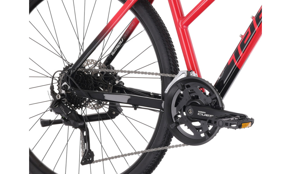 Jalgratas Tabou Flow 3 W 17 black-red - 3