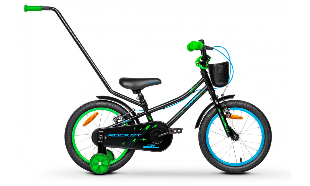 Jalgratas Tabou Rocket AL 14 black-blue 