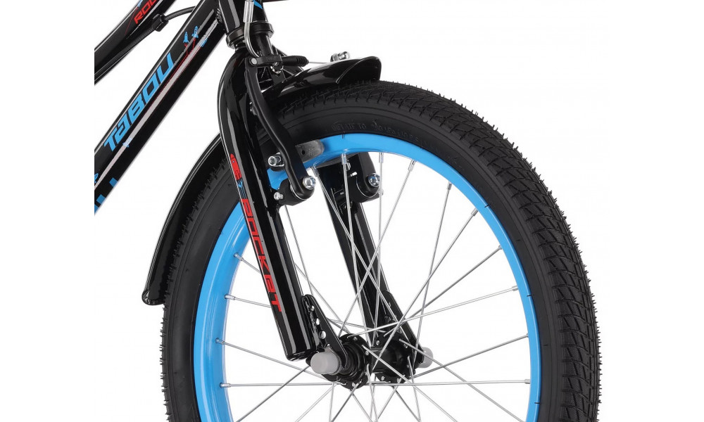 Jalgratas Tabou Rocket AL 12 black-red - 4