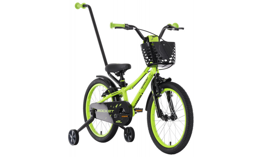 Jalgratas Tabou Rocket AL 12 green-grey - 2
