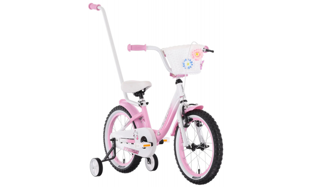 Jalgratas Tabou Miss Alu 16 pink-white - 2