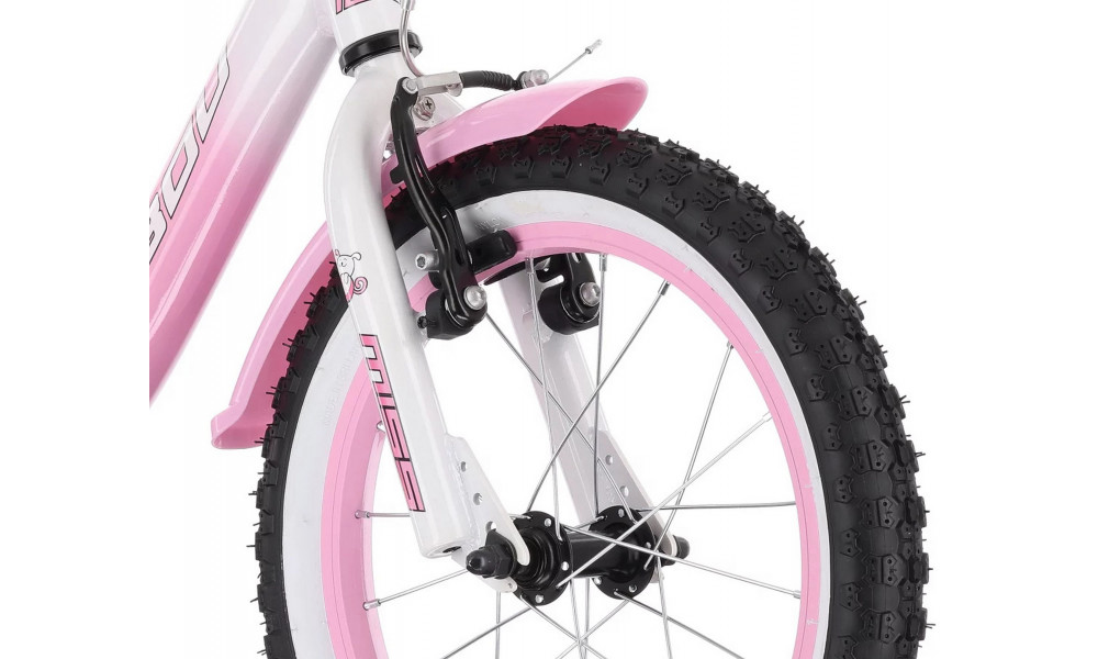 Jalgratas Tabou Miss Alu 16 pink-white - 4
