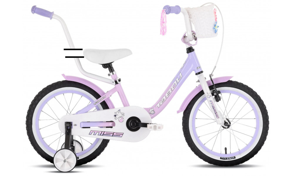 Jalgratas Tabou Miss Alu 14 melrose-lavender - 1
