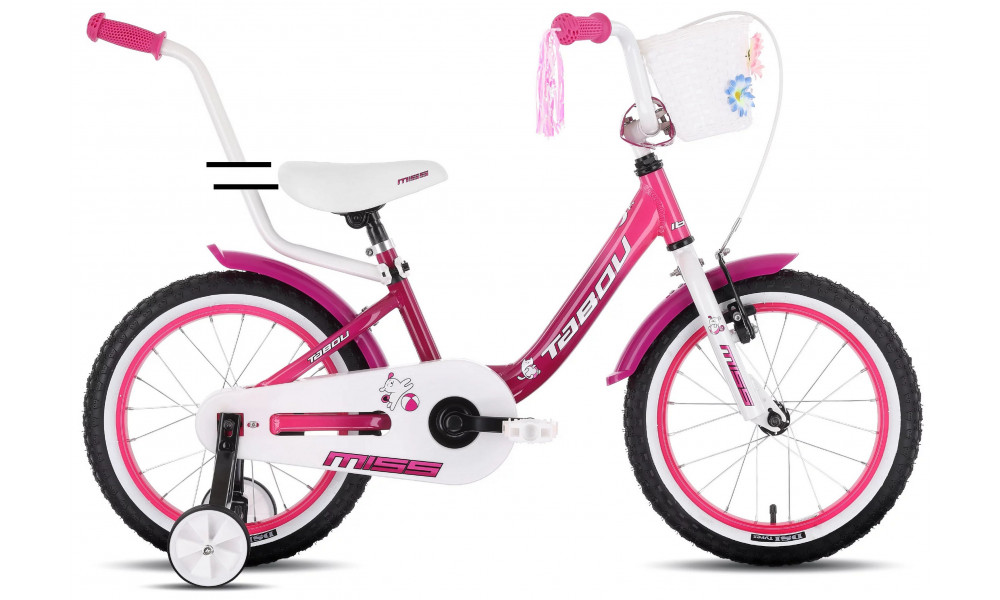 Jalgratas Tabou Miss Alu 14 pink-purple - 1