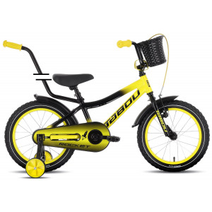 Jalgratas Tabou Rocket Alu 14 black-yellow
