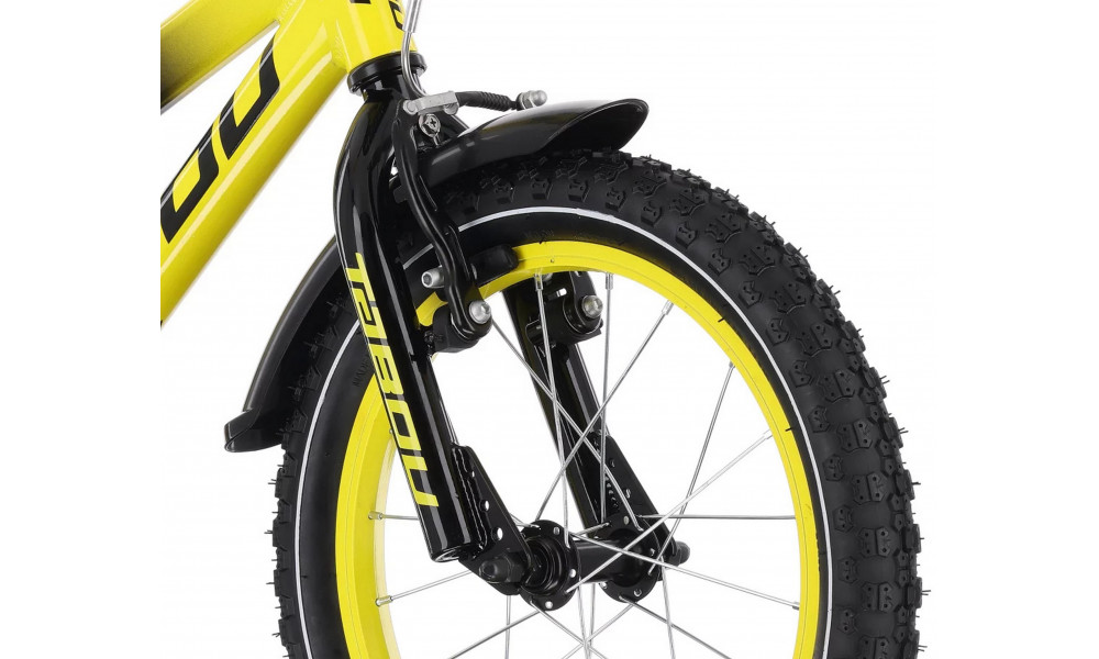 Jalgratas Tabou Rocket Alu 14 black-yellow - 4