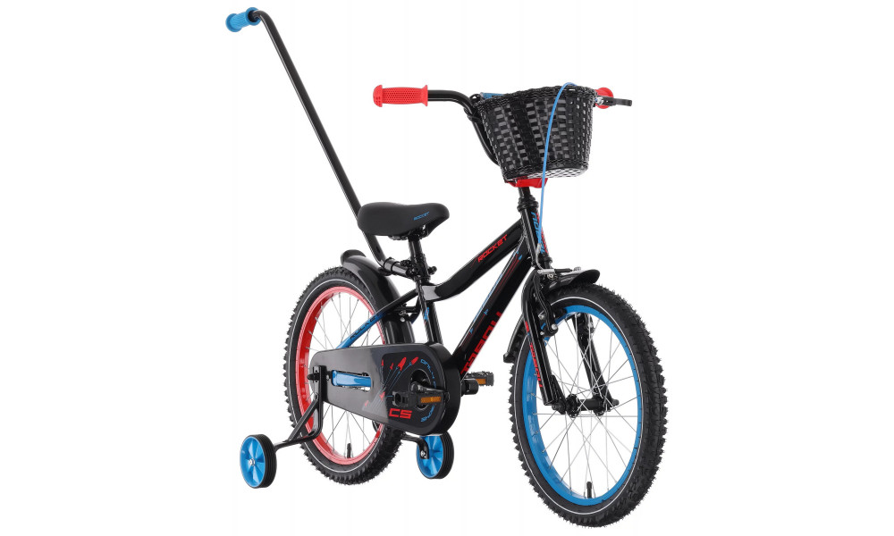 Jalgratas Tabou Rocket CS 16 black-blue - 2