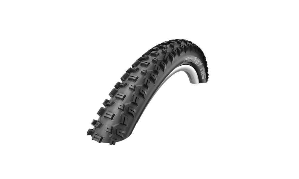 Padanga 26" Schwalbe Nobby Nic HS 411, Perf. Wired 57-559 Black - 1