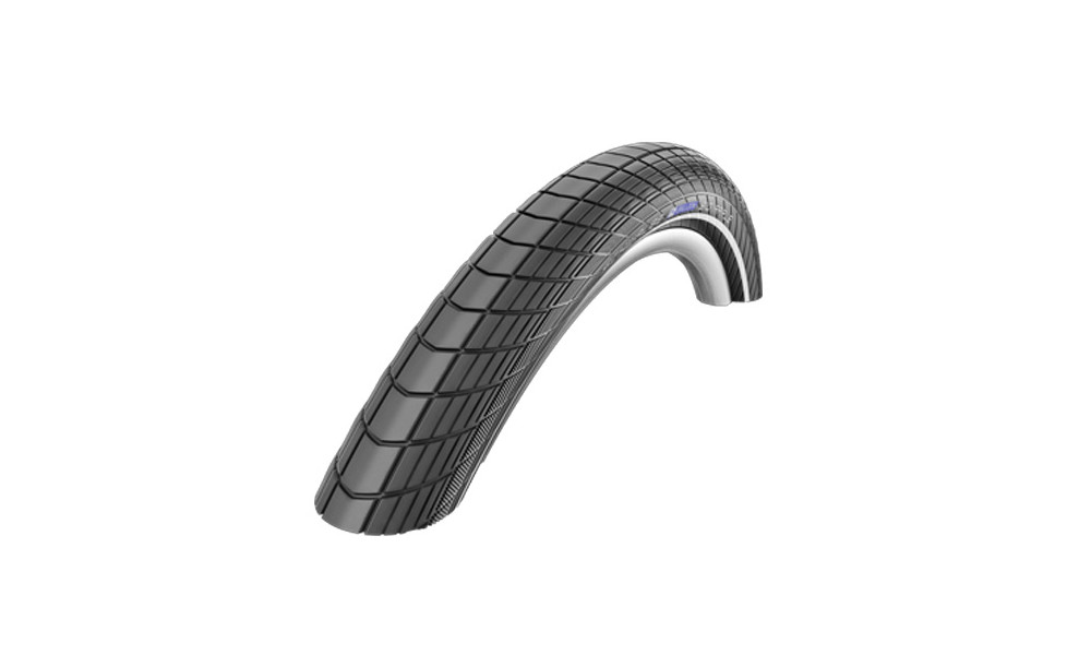 Väliskumm 26" Schwalbe Big Apple HS 430, Perf Wired 50-559 / 26x2.00 Black-Reflex - 1