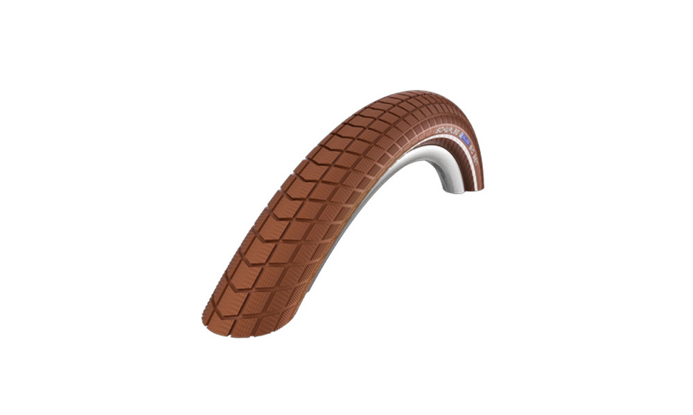 Väliskumm 26" Schwalbe Big Ben HS 439, Active Wired 55-559 / 26x2.15 Brown-Reflex - 1