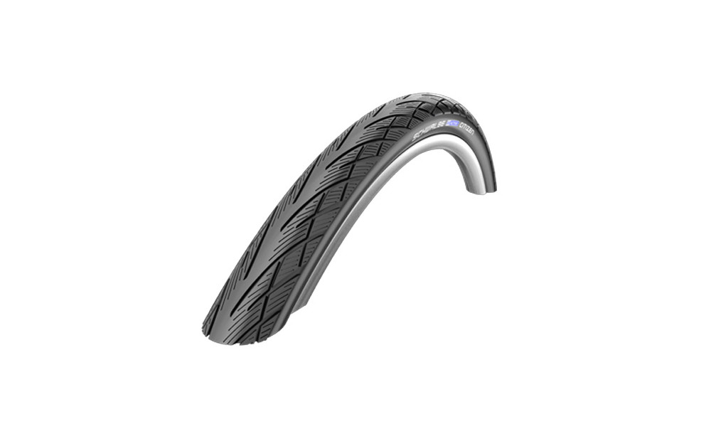 Padanga 28" Schwalbe Citizen HS 416, Active Wired 47-622 Blk-Reflex - 1