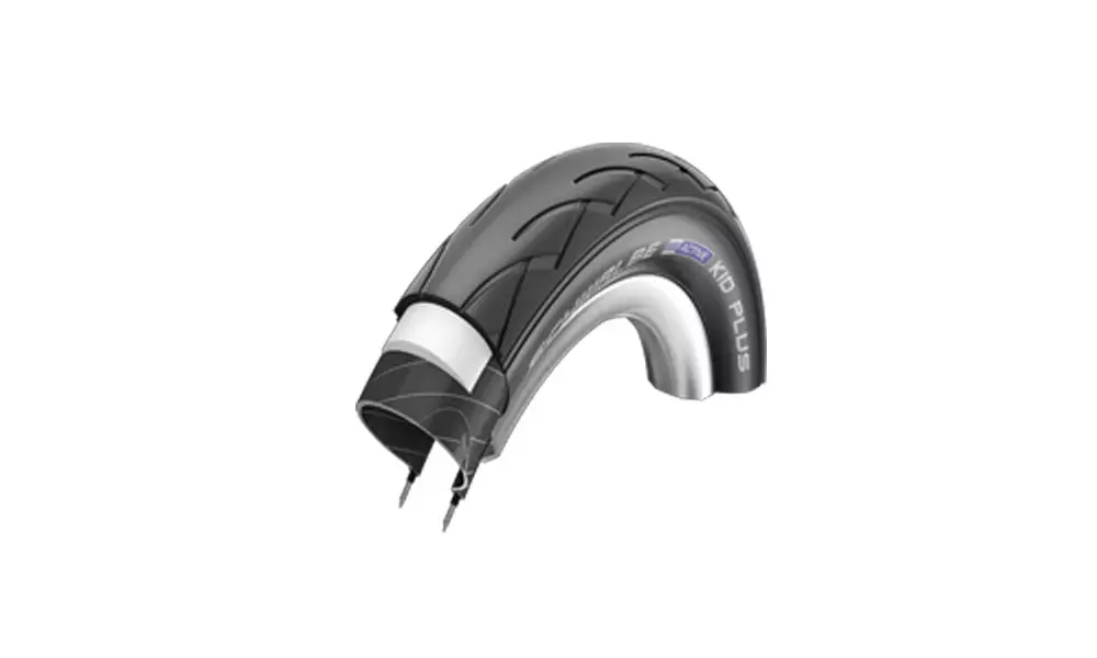 Väliskumm 14" Schwalbe Kid Plus HS 413, Active Wired 47-288 Black - 1