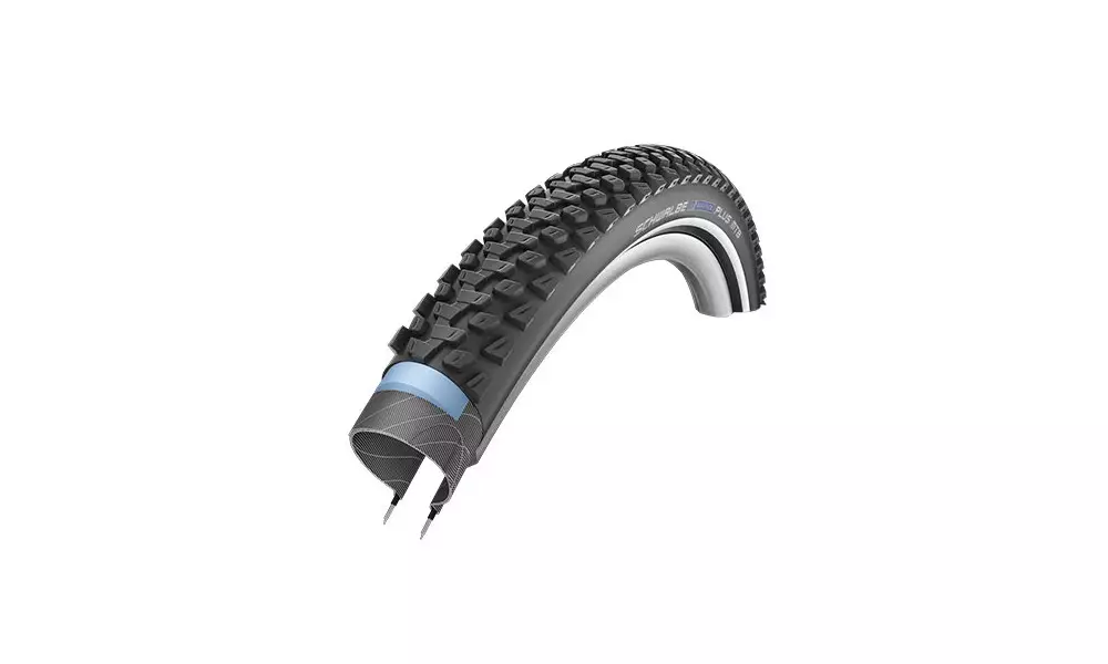 Väliskumm 27.5" Schwalbe Marathon Plus MTB HS 468, Perf Wired 54-584 / 27.5x2.10 Black-Reflex - 1