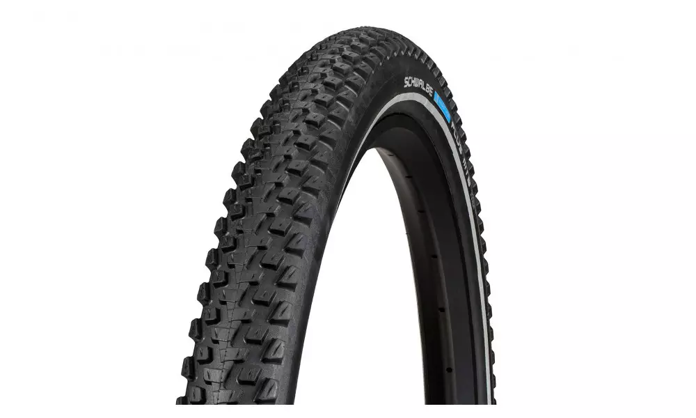 Väliskumm 27.5" Schwalbe Marathon Plus MTB HS 468, Perf Wired 54-584 / 27.5x2.10 Black-Reflex - 2