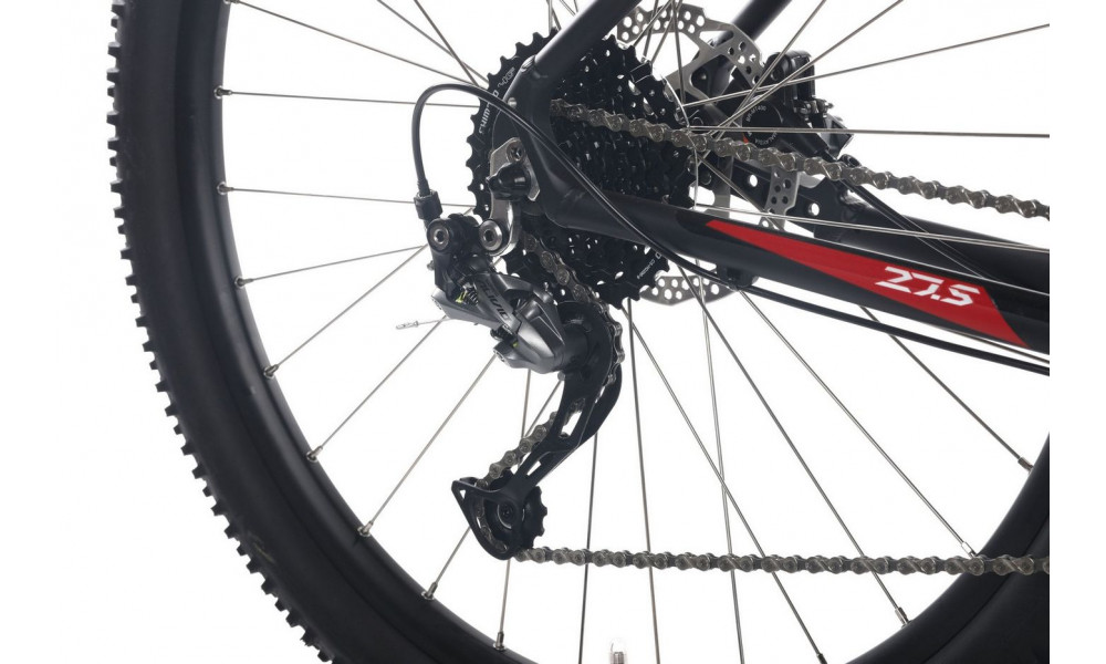 Jalgratas UNIBIKE Fusion 27.5 2020 black-red - 1