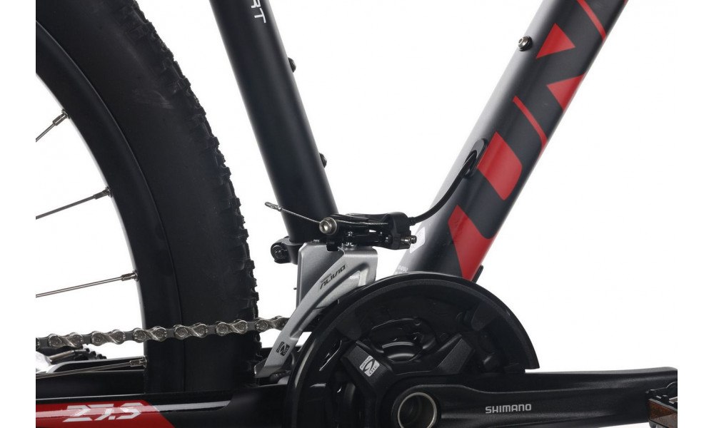 Jalgratas UNIBIKE Fusion 27.5 2020 black-red - 6