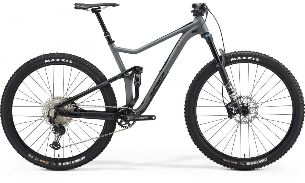 Jalgratas Merida ONE-TWENTY 700 2021 matt grey-glossy black - 1