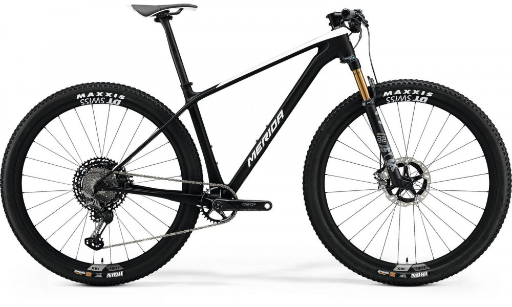 Jalgratas Merida BIG.NINE 9000 2021 glossy pearl white-matt black - 1