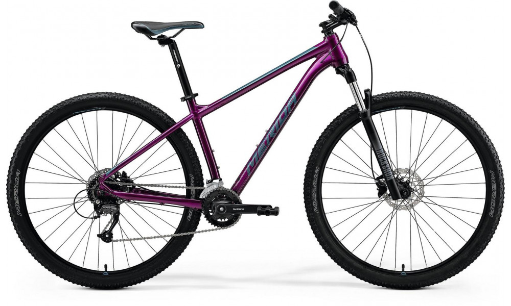 Jalgratas Merida BIG.NINE 60-2X 2021 purple - 1