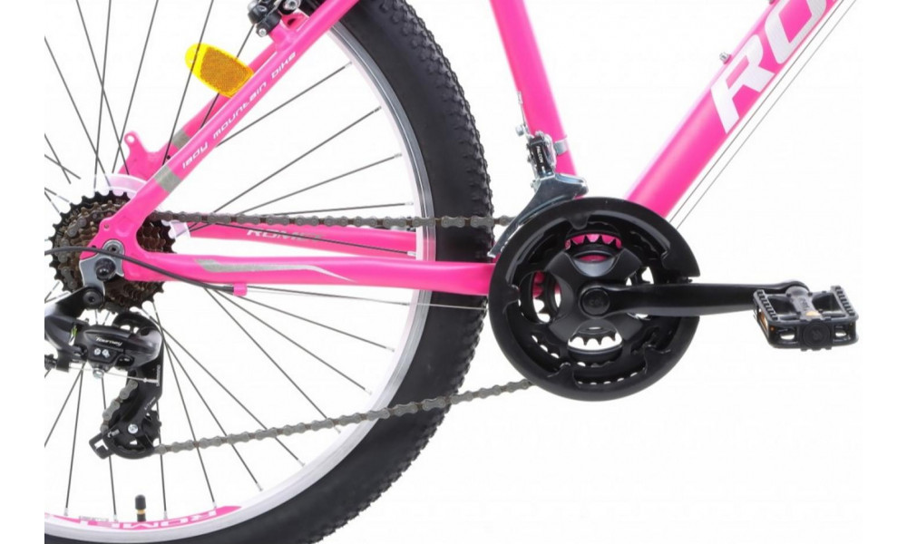Jalgratas Romet Jolene 6.0 26" 2021 pink-grey - 10