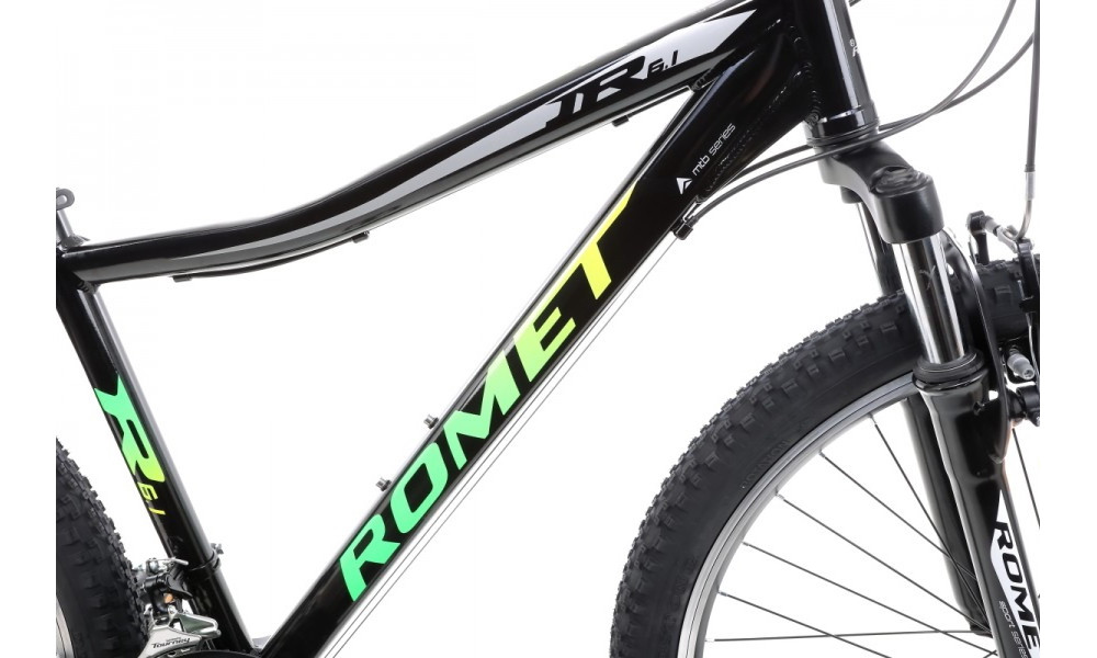 Jalgratas Romet Rambler R6.1 JR 26" 2022 black-green - 13