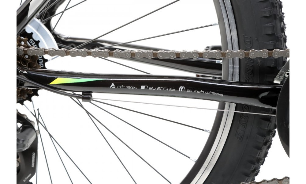 Jalgratas Romet Rambler R6.1 JR 26" 2022 black-green - 15