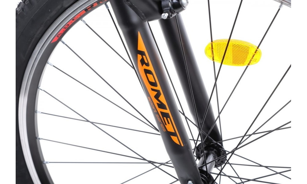 Jalgratas Romet Rambler R6.0 26" 2022 black-orange - 1
