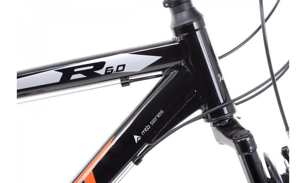 Jalgratas Romet Rambler R6.0 26" 2022 black-orange - 9