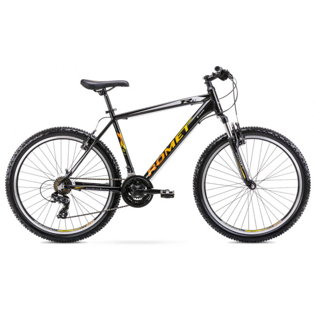 Jalgratas Romet Rambler R6.1 26" 2022 black-yellow