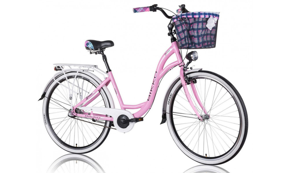Jalgratas Bikko Sarema 28" Alu 2017 Nexus3 pink - 1