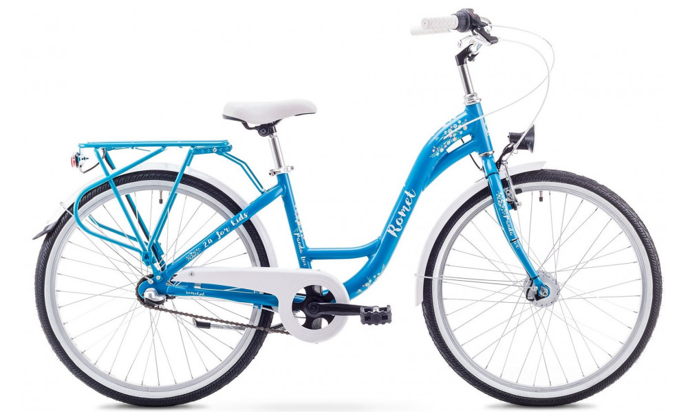 Ratas Romet Panda 24" Lux Alu 2018 blue 