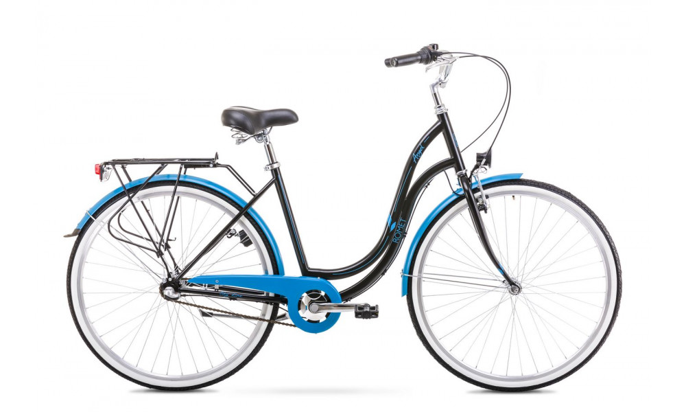 Jalgratas Romet Angel 3 28" 2019 black-blue 