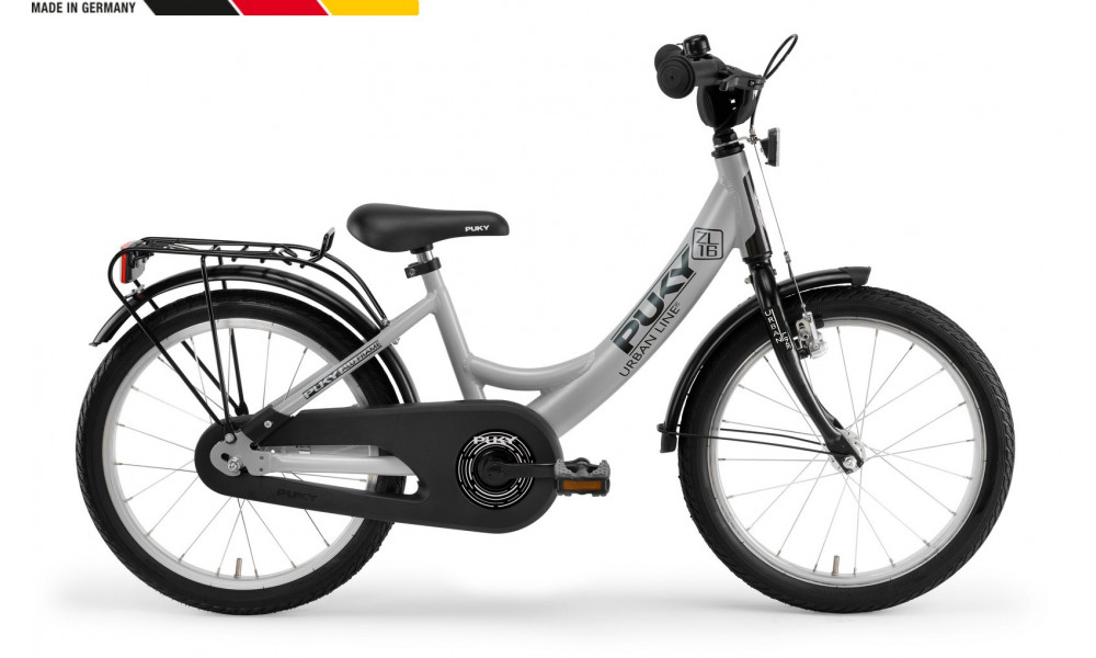 Jalgratas PUKY ZL 16-1 Alu lightgrey black 