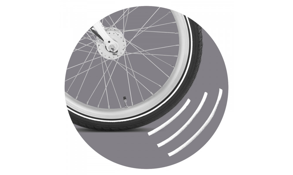 Jalgratas PUKY Skyride 20-6 Alu white - 4