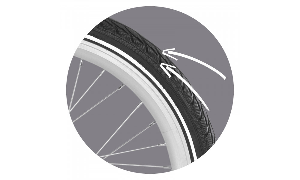 Jalgratas PUKY Skyride 20-6 Alu white - 5