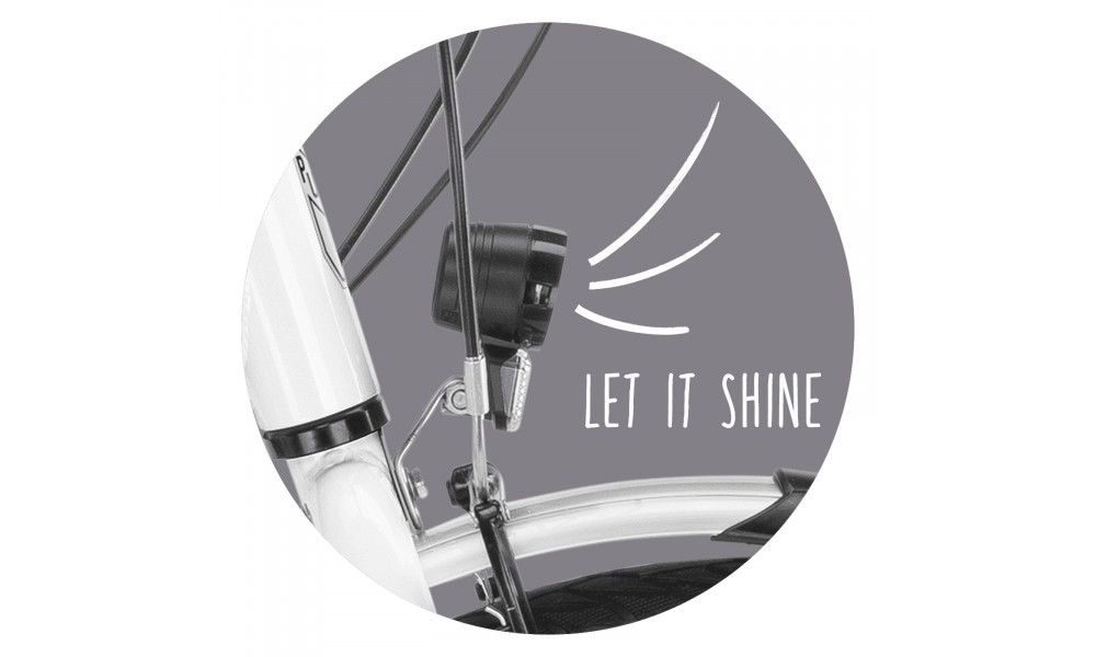 Jalgratas PUKY Skyride 20-6 Alu white - 6