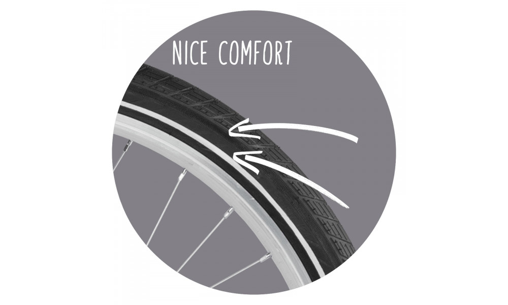 Jalgratas PUKY Skyride 24-8 Alu Light white - 5