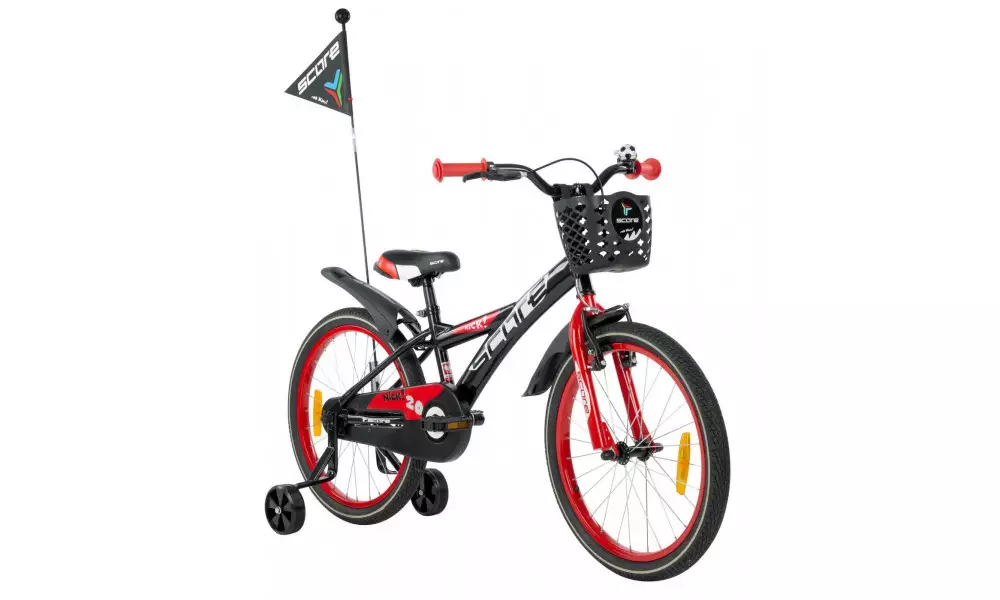 Jalgratas SCORE Nick 20 black-red - 2