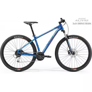 Ratas Merida BIG.NINE 100 2019 glossy blue