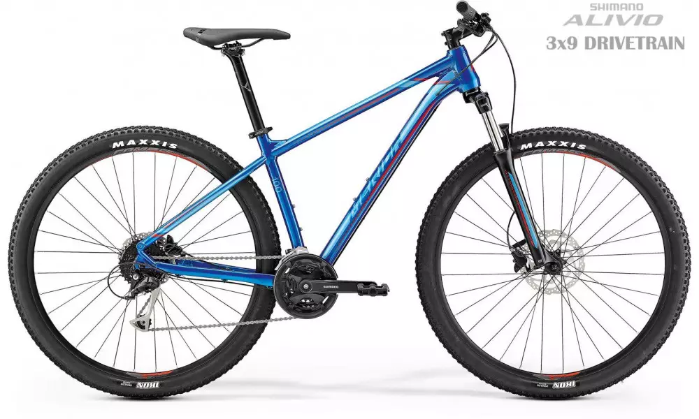 Ratas Merida BIG.NINE 100 2019 glossy blue 
