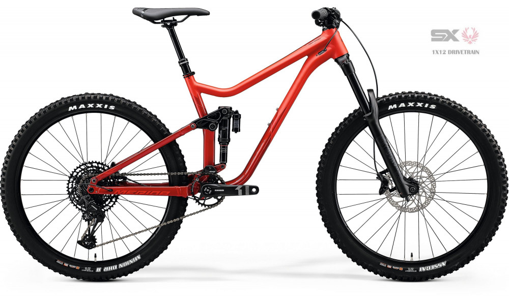 Jalgratas Merida ONE-SIXTY 400 2020 matt red 