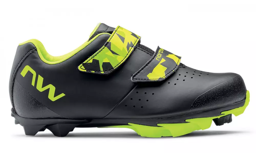 Rattakingad Northwave Origin Junior MTB XC black-yellow fluo - 1