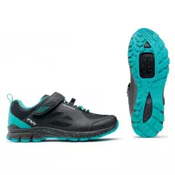 Rattakingad Northwave Escape Evo WMN MTB AM black-aqua