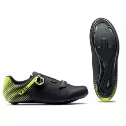 Rattakingad Northwave Core Plus 2 Road black-yellow fluo